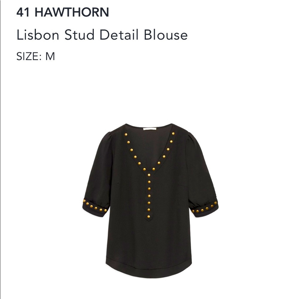 Lisbon Stud Detail Blouse